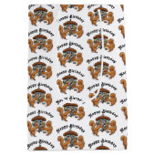 ディスコリス誕生日 ミディアムペーパーバッグ (裏面)