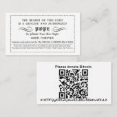 ディスコルディアンポープカード 名刺 (正面/裏面)