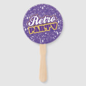 ディスコレトロパーティーハンドファン ハンドファン (裏面)