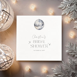 ディスコレトロパーティーブライダルシャワー スタンダードカクテルナプキン