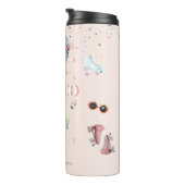 ディスコレトロローラスケートで滑る |バチェロレッテ タンブラー (回転右)