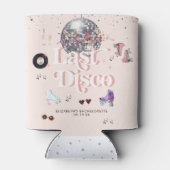 ディスコレトロローラスケートで滑る |バチェロレッテ 缶クーラー (裏面)