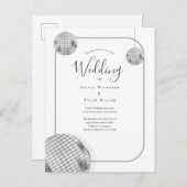 ディスコレトロ結婚ズ インビテーションポストカード (正面/裏面)