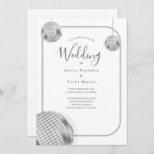 ディスコレトロ結婚ズ 招待状 (正面/裏面)