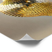 ディスコレモンウォールアートエステポップ・アートのティックアートホーム ポスター (角)