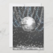 ディスコローラスケートで滑る誕生日パーティー 招待状 (裏面)