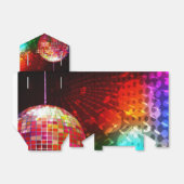 ディスコ夜レトロ70のディスコボールのビーフボックス フェイバーボックス (折り畳みなし)