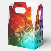 ディスコ夜レトロ70のディスコボール切り妻用箱 フェイバーボックス (オープン)