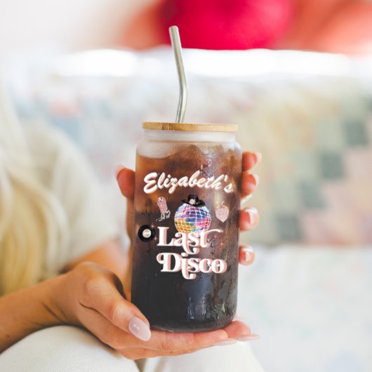 ディスコ女性のカーボーイナッシュビルピンクロデオ |バチェロレッテ ガラス缶