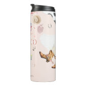 ディスコ女性のカーボーイナッシュビルピンクロデオ |バチェロレッテ タンブラー (回転右)