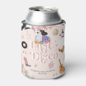ディスコ女性のカーボーイナッシュビルピンクロデオ |バチェロレッテ 缶クーラー (缶正面)
