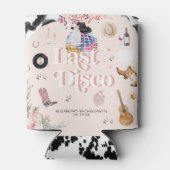 ディスコ女性のカーボーイナッシュビルピンクロデオ |バチェロレッテ 缶クーラー (裏面)