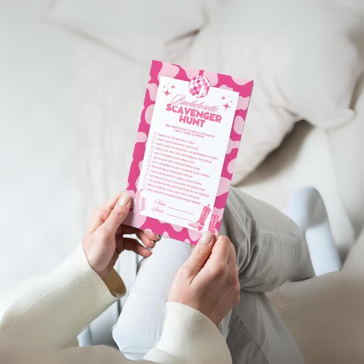 ディスコ女性のカーボーイバチェロレッテスカベンジャー狩りゲーム