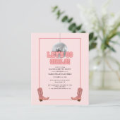 ディスコ女性のカーボーイバチェロレッテ招待状 (スタンド正面)