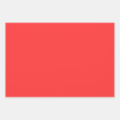 ディスコ女性のカーボーイレトロピンク&レッドラッピング紙セット ラッピングペーパーシート (正面3)