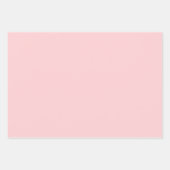 ディスコ女性のカーボーイレトロピンク&レッドラッピング紙セット ラッピングペーパーシート (正面2)