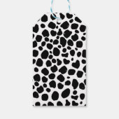 ディスコ女性のカーボーイ宇宙ロデオパーティー誕生日シャワー ギフトタグ (裏面)