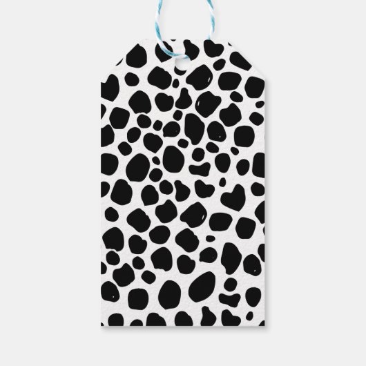 ディスコ女性のカーボーイ宇宙ロデオパーティー誕生日シャワー ギフトタグ (裏面)