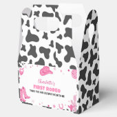 ディスコ女性のカーボーイ誕生日パーティーの好意ボックス フェイバーボックス (オープン)