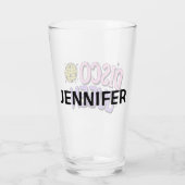 ディスコ女王 タンブラーグラス (裏面)