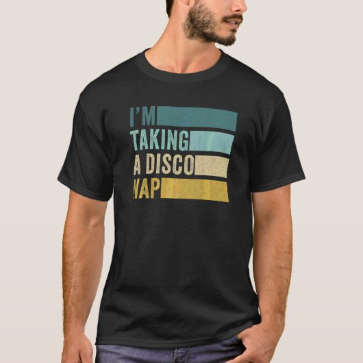 ディスコ寝落ち中 Tシャツ (正面)