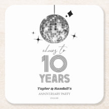 ディスコ応援結婚10周年パーティー