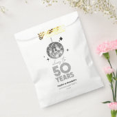 ディスコ応援結婚50周年パーティー フェイバーバッグ (封をした状態)