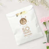 ディスコ応援結婚50周年パーティー フェイバーバッグ (封をした状態)