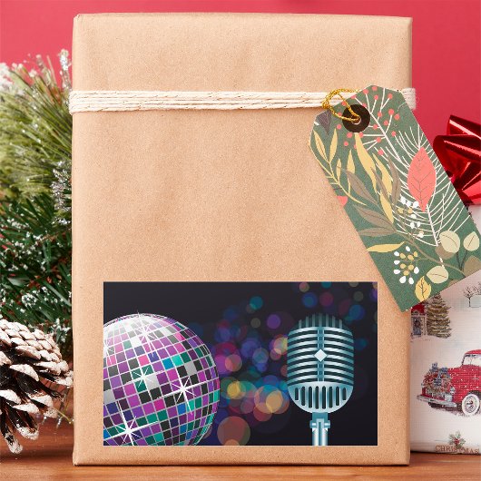 ディスコ性能 長方形シール