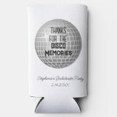 ディスコ感謝していメモリのバチェロレッテ スリム缶クーラー (正面)