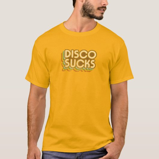 ディスコ最低のTシャツ Tシャツ (正面)