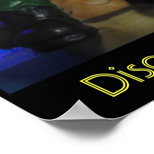 ディスコ格言 ポスター (角)