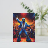 ディスコ熱ダチョウ ポストカード (スタンド正面)