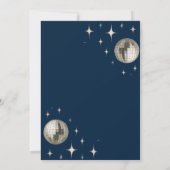 ディスコ熱バチェロレッテ – シルバーディスコ 招待状 (裏面)