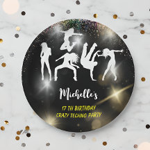 ディスコ熱狂するテクノサイケデリック誕生日