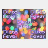 ディスコ熱1 ラッピングペーパーシート (正面3)