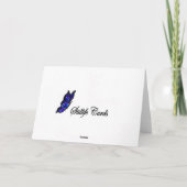 ディスコ犬 カード (裏面)