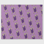 ディスコ猫 ラッピングペーパー (フラット)