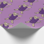 ディスコ猫 ラッピングペーパー (角)