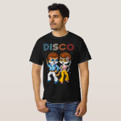 ディスコ猫 Tシャツ (正面フル)