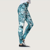 ディスコ玉グラム#16 #retro #wall #art レギンス (右)