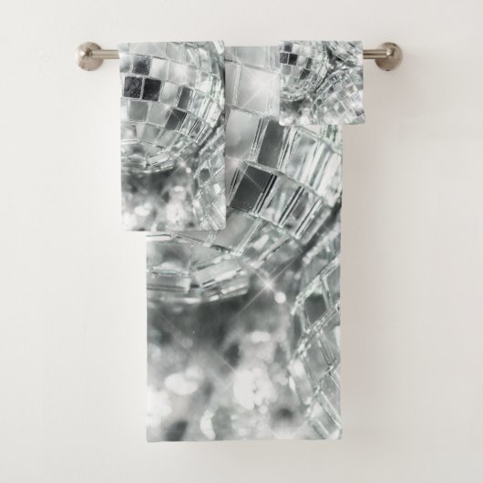 ディスコ玉グラム#1 #retro #wall #art バスタオルセット (インサイチュ)