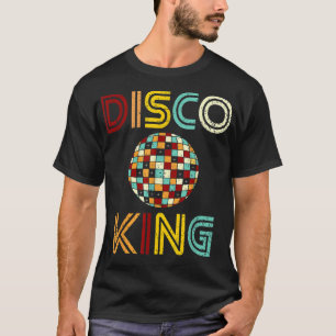 ディスコ王メンズ動揺してダンス70s 80s tシャツ