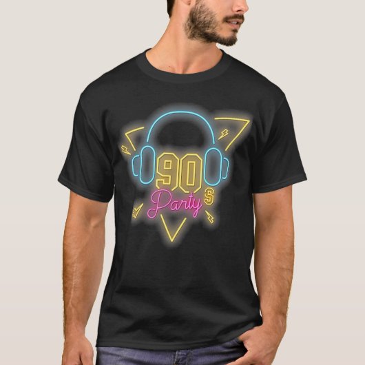 ディスコ素晴らしヴィンテージ90sパーティーダンスレトロ tシャツ (正面)