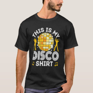 ディスコ衣装メンズ70年代と80年代のコスチューム、これは Tシャツ