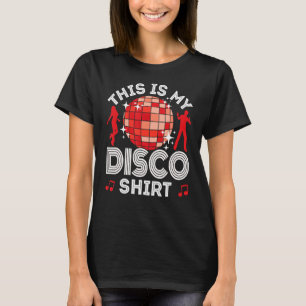 ディスコ衣装メンズ80年代と70年代の衣装 Tシャツ