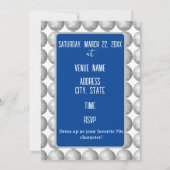 ディスコ誕生日パーティー任意の年齢ディスコボール 招待状 (裏面)