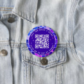 ディスコ買バチェロレッテ花嫁AドリンクQRコード 缶バッジ (インサイチュ)