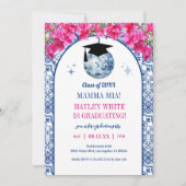 ディスコ踊りクイーン卒業パーティー 招待状 (正面)