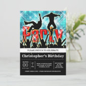 ディスコ踊りパーティーナイトクラブ 招待状 (スタンド正面)